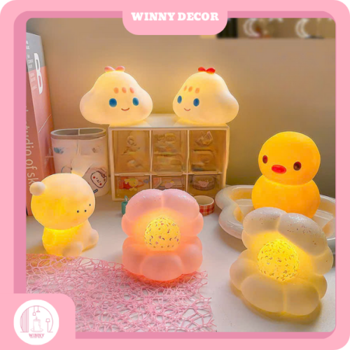 Đèn Ngủ Mini Để Bàn Nhỏ Gọn