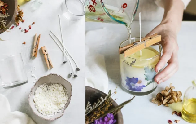 Công thức làm nến thơm tại nhà