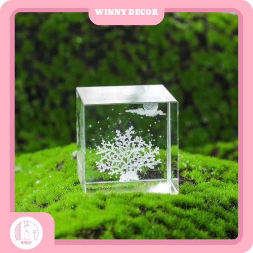 Đèn ngủ pha lê dạng san hô Winny Decor Biến Hóa Căn Phòng Sang Trọng