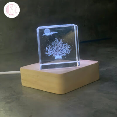 Đèn mini decor pha lê