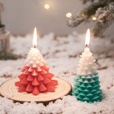 Nến thơm hình cây thông Noel